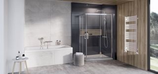 Ravak Полотенцесушитель Водяной Degree 500 x 1600_W